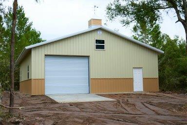 36′ x 40′ x 12′ Timbercraft Garage