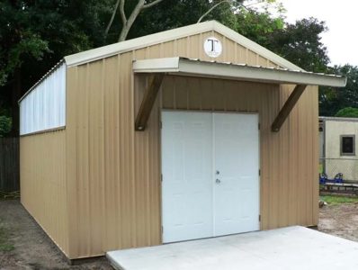 15' X 21' X 9' TIMBERCRAFT HOBBY SHOP ORLANDO, FL