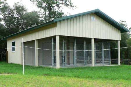 18' X 30' X 10' TIMBERCRAFT KENNEL BEVERLY HILLS, FL
