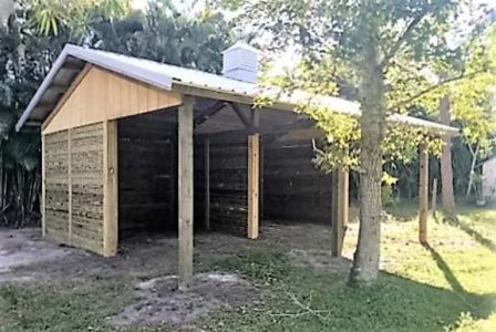 20' X 24' X 10' RUN-IN SHELTER JUPITER, FL