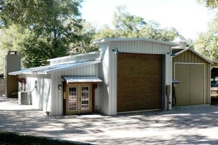 2,220 SF TIMBERCRAFT CUSTOM RV GARAGE WITH RECREATION ROOM
