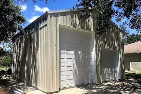 24' X 30' X 14' TIMBERCRAFT RV AND BOAT GARAGE NORTH PORT, FL
