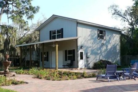 24' X 30' X 18' TIMBERCRAFT GUEST HOUSE & HOBBY SHOP APOPKA, FL