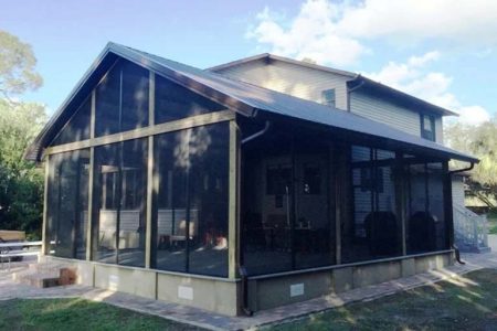 24' X 31' X 10' TIMBERCRAFT LAKE HOUSE PAVILION ORLANDO, FL