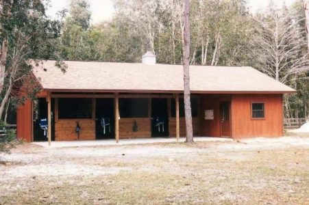 24' X 48' X 10' TIMBERCRAFT HORSE STABLE WITH TACK ROOM WEST PALM BEACH, FL