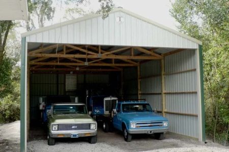 24' X 48' X 14' TIMBERCRAFT ANTIQUE TRUCK STORAGE BARN KISSIMMEE, FL