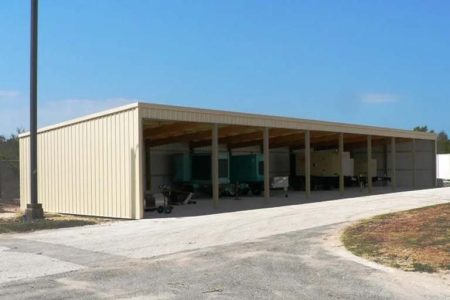24' X 84' X 12'-10' TIMBERCRAFT EQUIPMENT STORAGE BUILDING, CITY OF TAVARES, FL