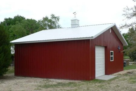 30' X 24' X 10' TIMBERCRAFT GARAGE EUSTIS, FL