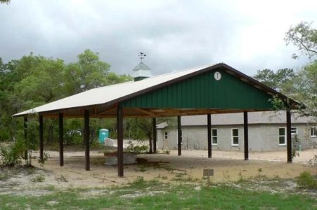 30' X 40' X 10' TIMBERCRAFT PAVILION BEVERLY HILLS, FL