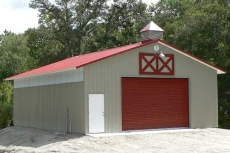 30' X 40' X 12' TIMBERCRAFT SHOP BUILDING ORLANDO, FL