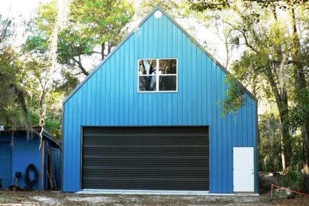 30' X 42' X 12' TIMBERCRAFT LOFT RESIDENCE, GARAGE & SHOP GENEVA, FL