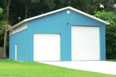 30' X 48' X 14' TIMBERCRAFT BOAT & RV GARAGE INVERNESS, FL