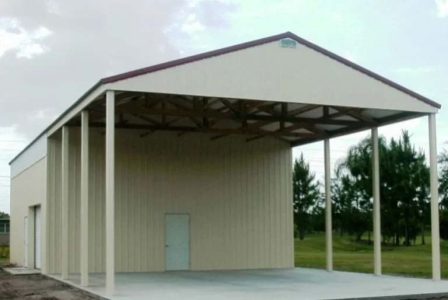 30' X 60' X 16' TIMBERCRAFT KOA CAMPGROUND PARK MAINTENANCE BUILDING ORLANDO, FL