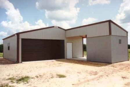 36' X 36' X 10' TIMBERCRAFT GROVE SHOP WITH FERTILIZER STORAGE CLERMONT, FL
