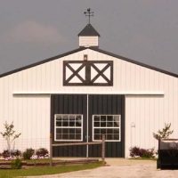 36' X 36' X 12' TIMBERCRAFT STORAGE BARN EUSTIS, FL