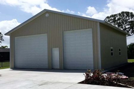 36' X 40' X 14' TIMBERCRAFT SHOP BUILDING MERRITT ISLAND, FL