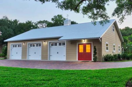 36' X 56' X 12' TIMBERCRAFT GARAGE WITH LOFT ORLANDO, FL