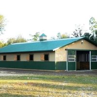 36' X 62' X 10' TIMBERCRAFT HORSE STABLE GENEVA, FL
