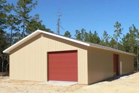 36' X 72' X 12' TIMBERCRAFT SHOP BUILDING LECANTO, FL