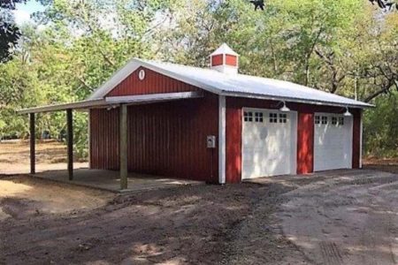 40' X 30' X 10' TIMBERCRAFT GARAGE OVIEDO, FL