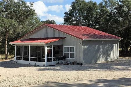 40' X 30' X 10' TIMBERCRAFT RESIDENCE FERNDALE, FL
