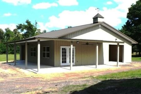 40' X 50' X 10' TIMBERCRAFT STORAGE BARN OVIEDO, FL