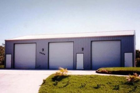 40' X 60' X 16' TIMBERCRAFT 3-BAY WAREHOUSE AND OFFICE BUILDING EDGEWATER, FL