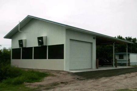 40' X 60' X 16' TIMBERCRAFT NECROPSY LAB, HARBOR BRANCH FT PIERCE, FL