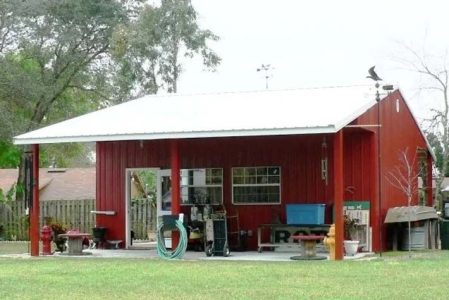 42' X 25' X 10' TIMBERCRAFT HOBBY SHOP GOTHA, FL