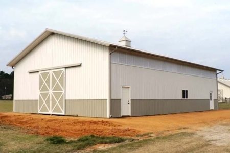 42' X 60' X 16' TIMBERCRAFT STORAGE BARN CLINTON, NC