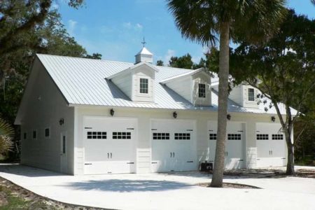 48' X 48' X 12' TIMBERCRAFT GARAGE WITH LOFT JUPITER, FL