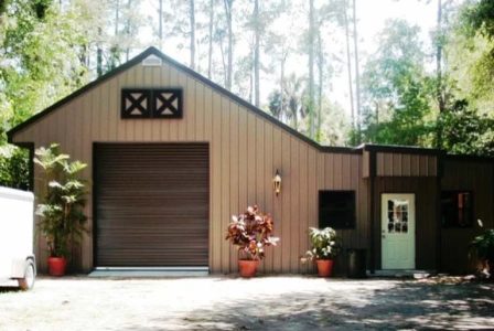 48' X 60' X 16'-10' TIMBERCRAFT SIGN SHOP WITH OFFICE LONGWOOD, FL