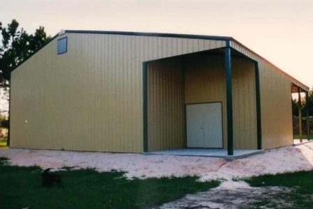 48' X 60' X 16' TIMBERCRAFT MODEL TRAIN SHOP BUILDING FERNDALE, FL
