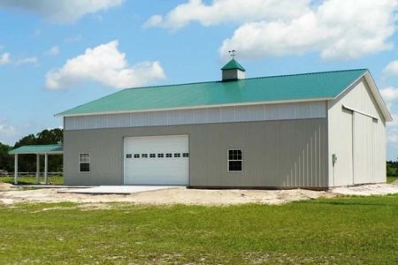 50' X 60' X 16' TIMBERCRAFT STORAGE BARN PAISLEY, FL