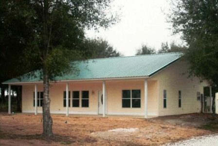 52' X 50' X 10' TIMBERCRAFT RESIDENCE ASTATULA, FL