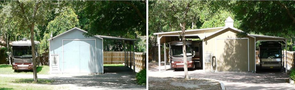 BEFORE & AFTER RV BARN RENOVATION APOPKA, FL