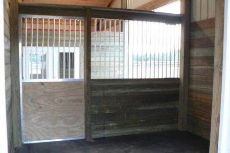 TIMBERCRAFT HORSE STABLE ALUMINUM COMPONENTS STALL INTERIOR OPTION