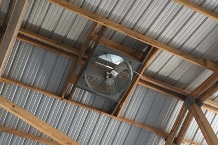 TIMBERCRAFT HORSE STABLE CUPOLA VENTILATION FAN OPTION