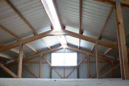 TIMBERCRAFT HORSE STABLE STORAGE LOFT AREA