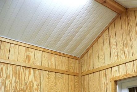 TIMBERCRAFT HORSE STABLE TACK ROOM VINYL CEILING OPTION
